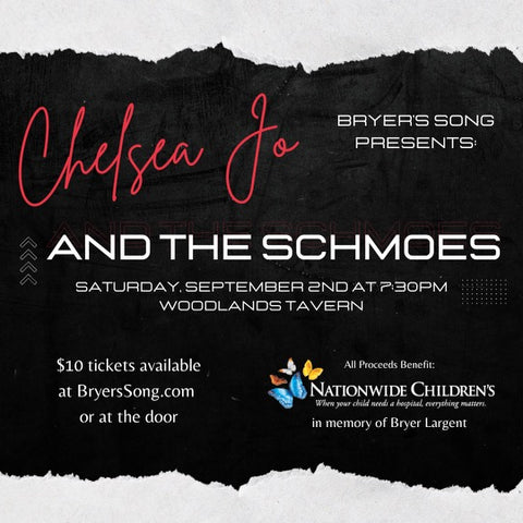Chelsea Jo & The Schmoes Benefit Ticket - 9/2/2023